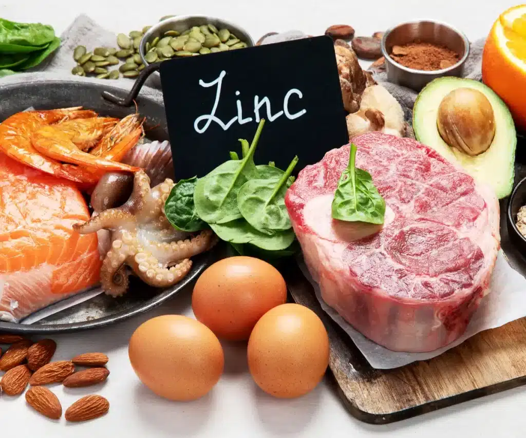 Zinc for hair growth